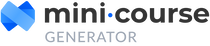 Mini Course Generator