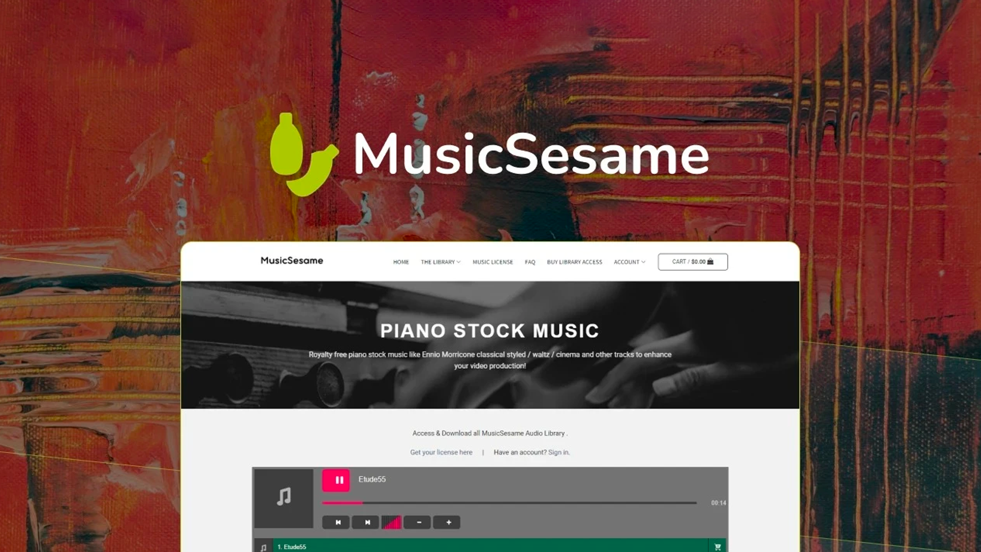 Musicsesame - Stock Music Library logo