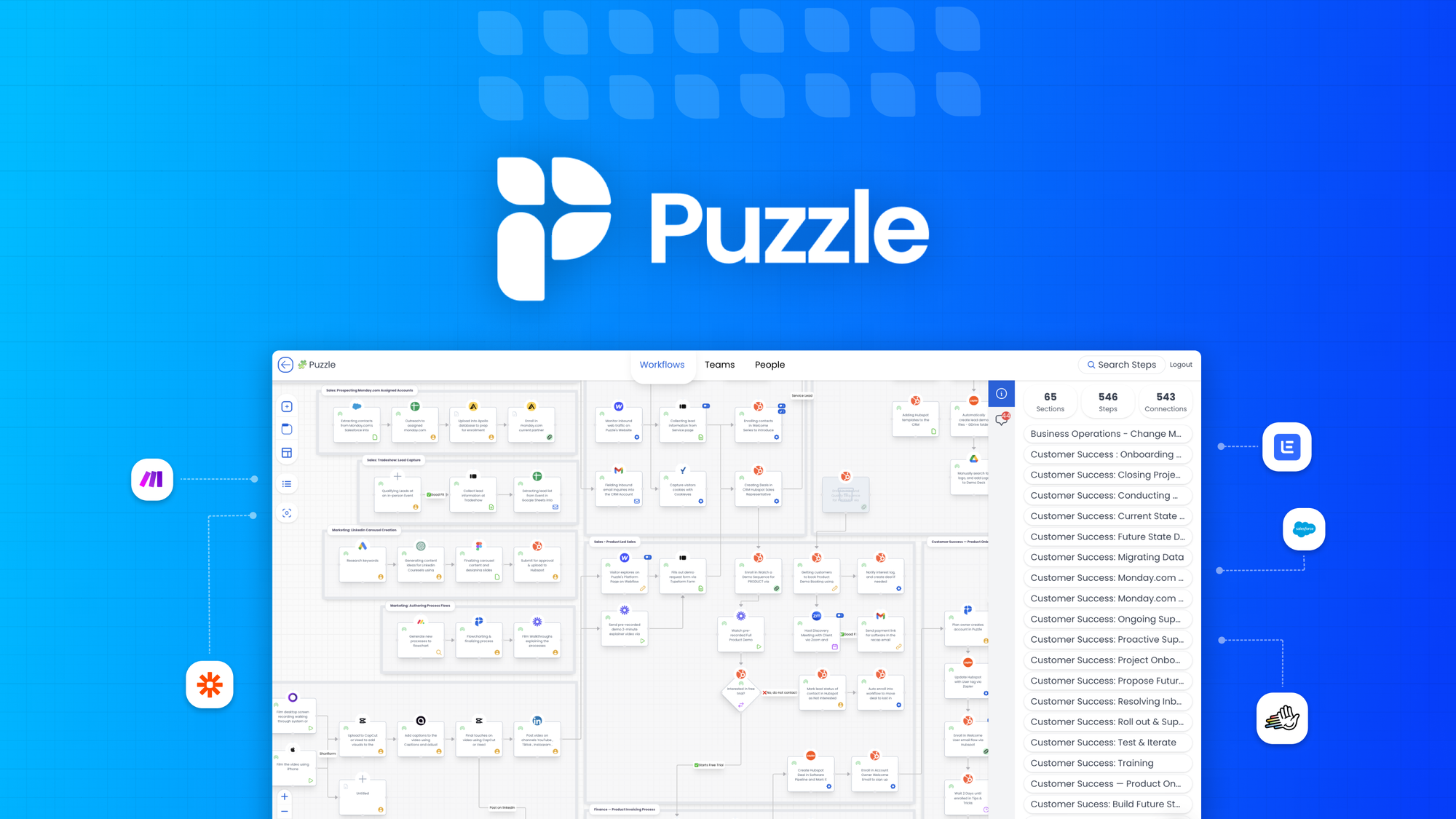Puzzle logo