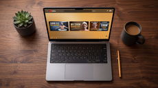 Thumbnails displayed on laptop screen thumbnail