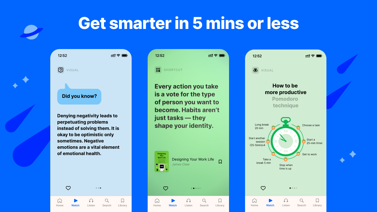 Improve retention through hand-picked content