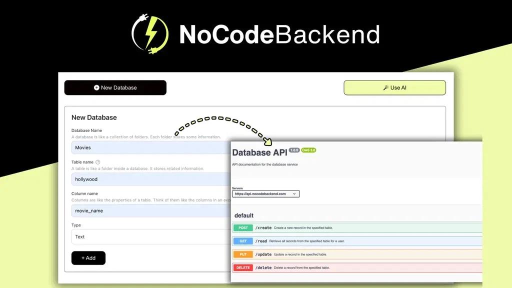 Nocodebackend Lifetime Deal Review: Unlock Ultimate Backend Power 2 Nocodebackend Lifetime Deal Review: Unlock Ultimate Backend Power