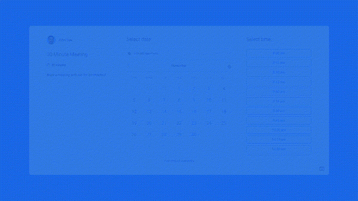 Customize your booking page