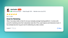 Abe Challah Adilo marketing tool review on AppSumo thumbnail