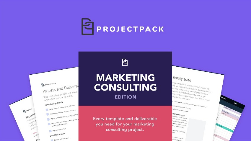 Project Pack: Marketing Consulting Edition