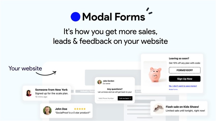 Modal Forms (Interactive Pop-ups for your website)