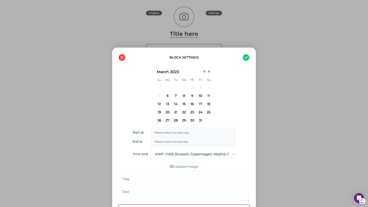 Add a countdown timer to your page