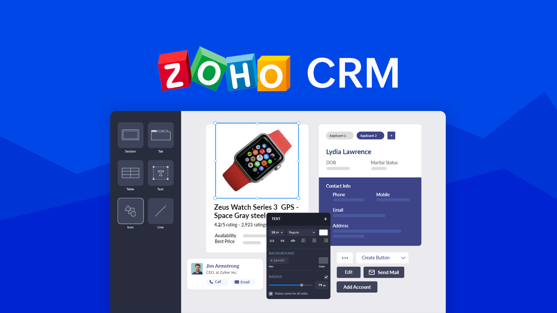 Zoho CRM Connect with prospects across channels AppSumo