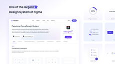 Pagedone Figma design system. thumbnail