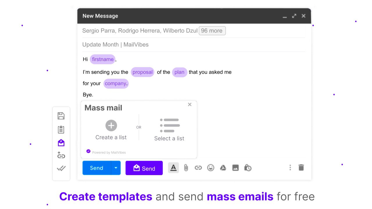 MailVibes: Mail Merge for Gmail (Mass Email + Sequences and more)