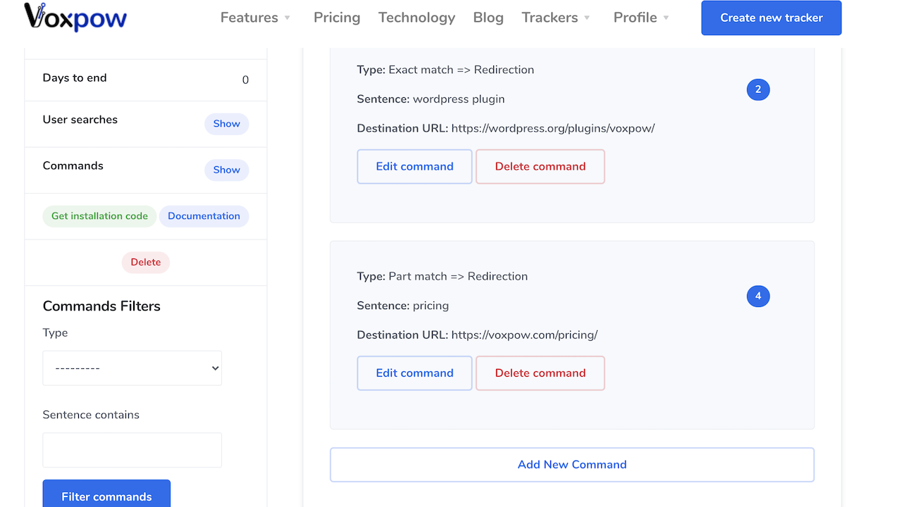 Voxpow — Speech Recognition and Voice Commands for your website