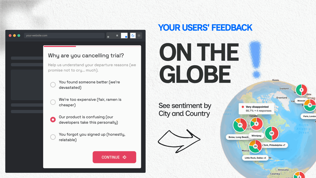 See sentiment by city and country