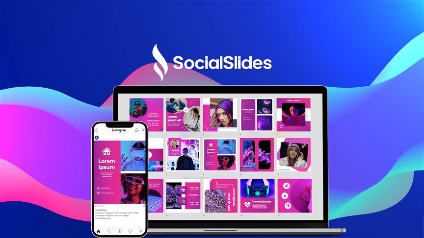 SocialSlides - Social Media Templates for PowerPoint & Canva