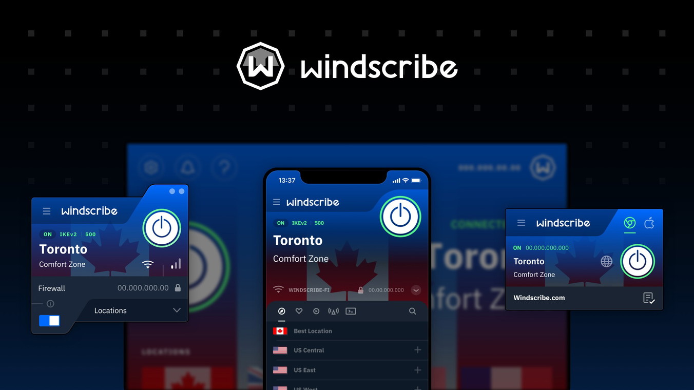 windscribe use for free