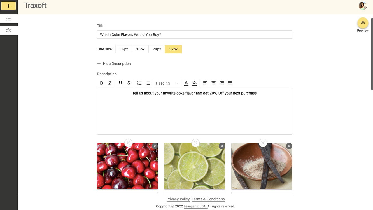 Traxoft - Image Voting Tool