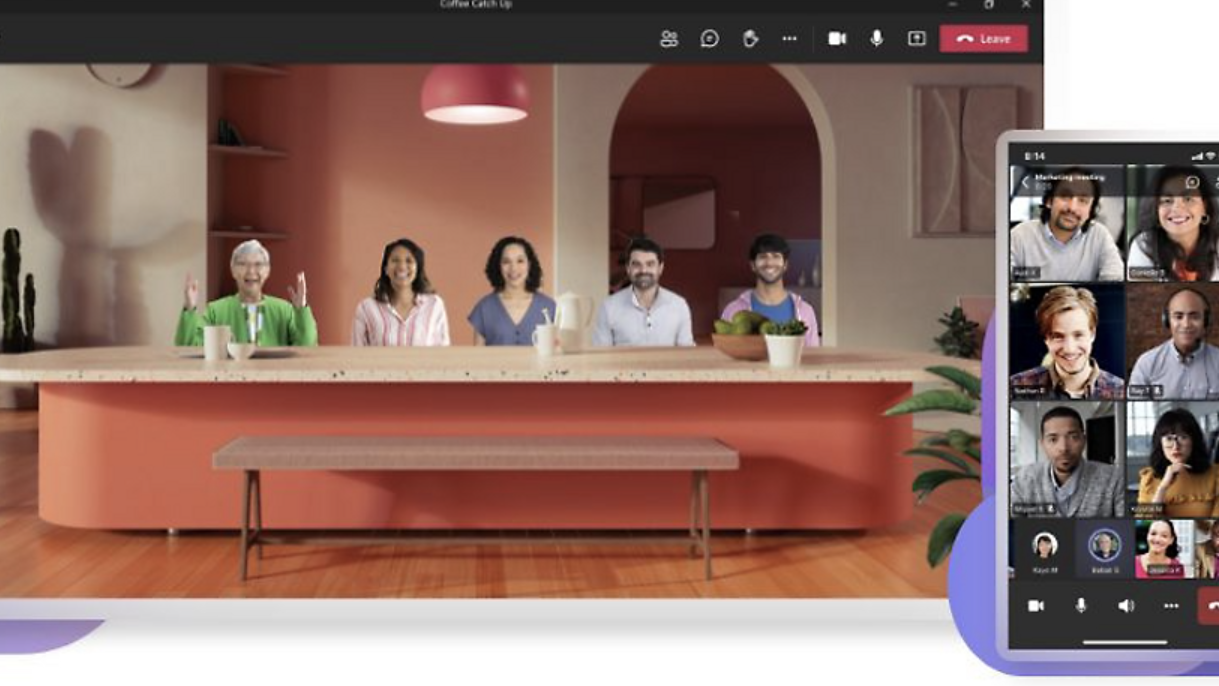 Microsoft teams video conferencing