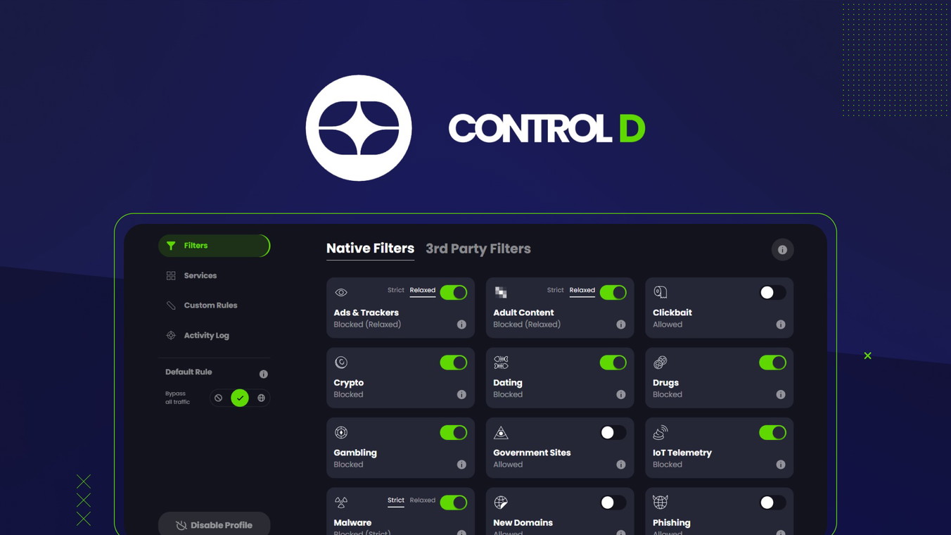 d control download