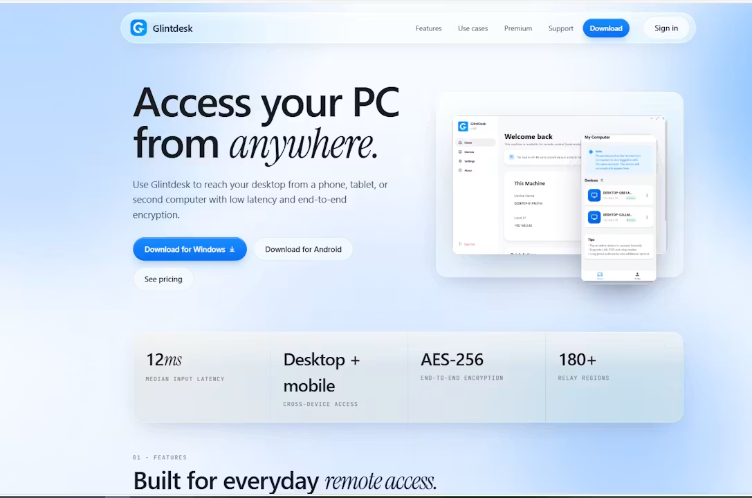 Reliable performance, wherever you connect