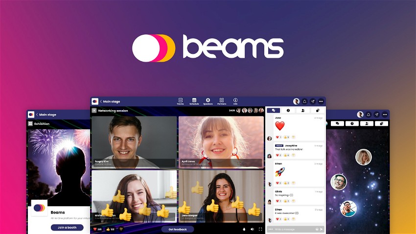 Beams Virtual Event Platform