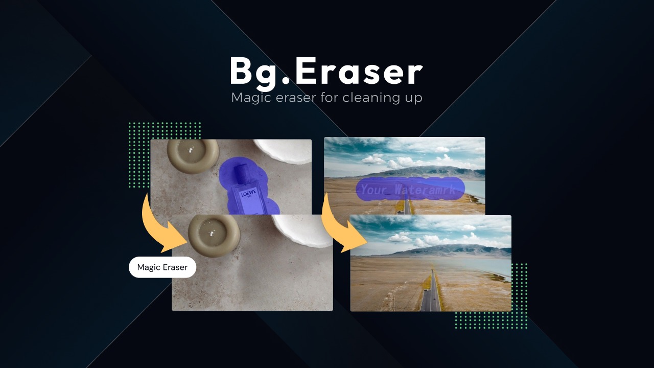 eraser bg video