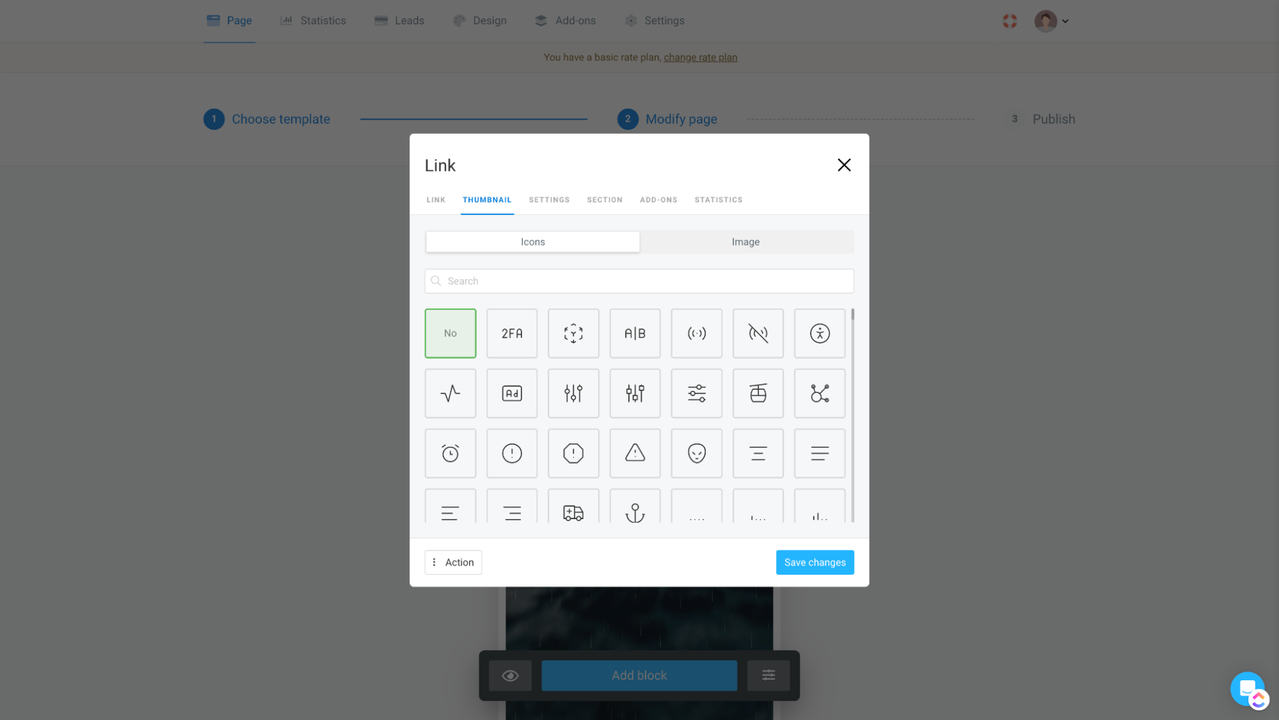 Add thumbnails to your links