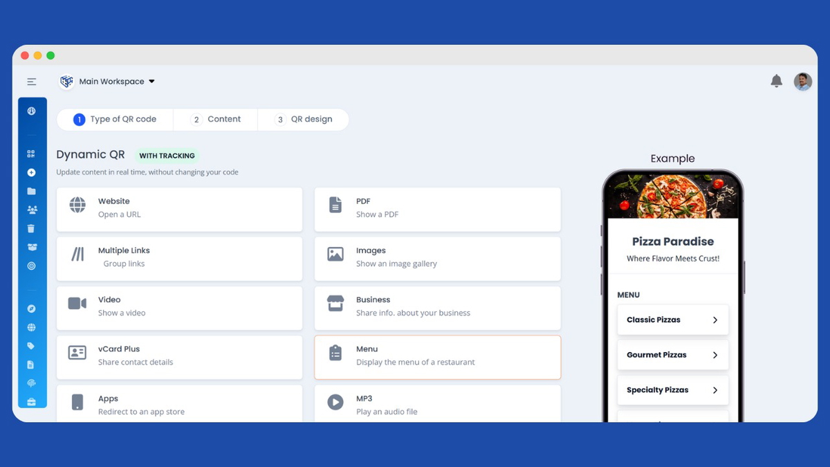 ElkQR: Create Dynamic and Static QR Codes