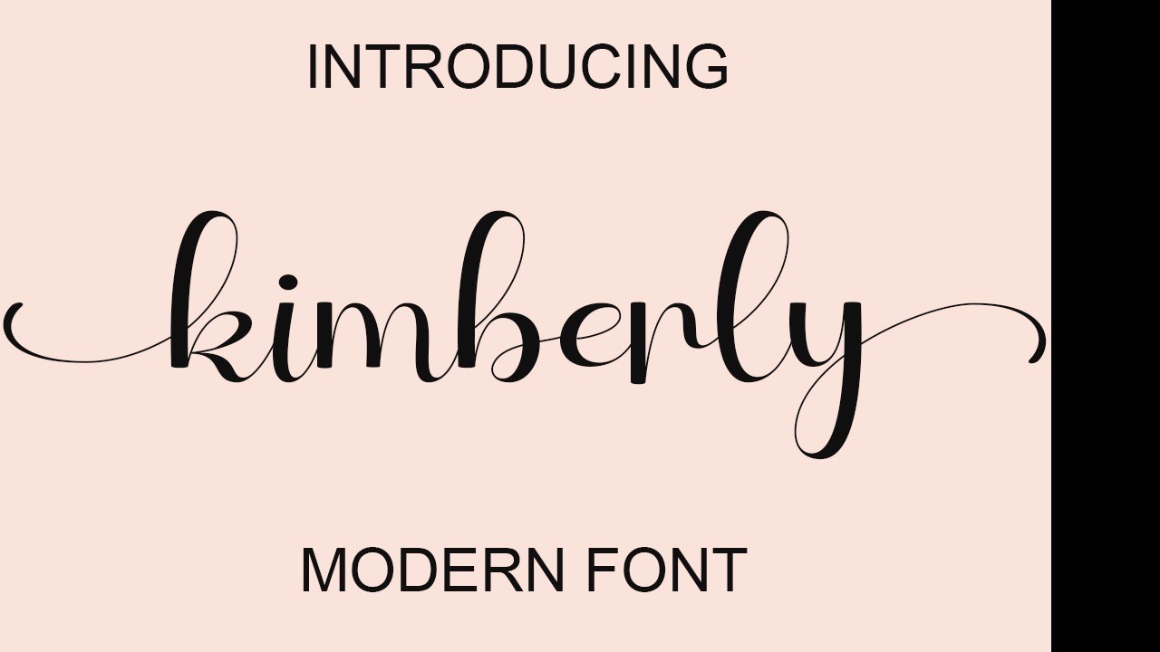 AppSumo Deal for Font: Kimberly