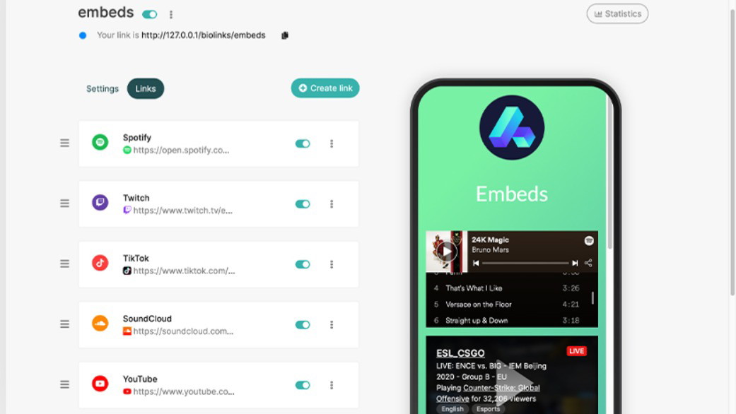 BSLY - Bio Links, URL Shortener & QR Codes Generator