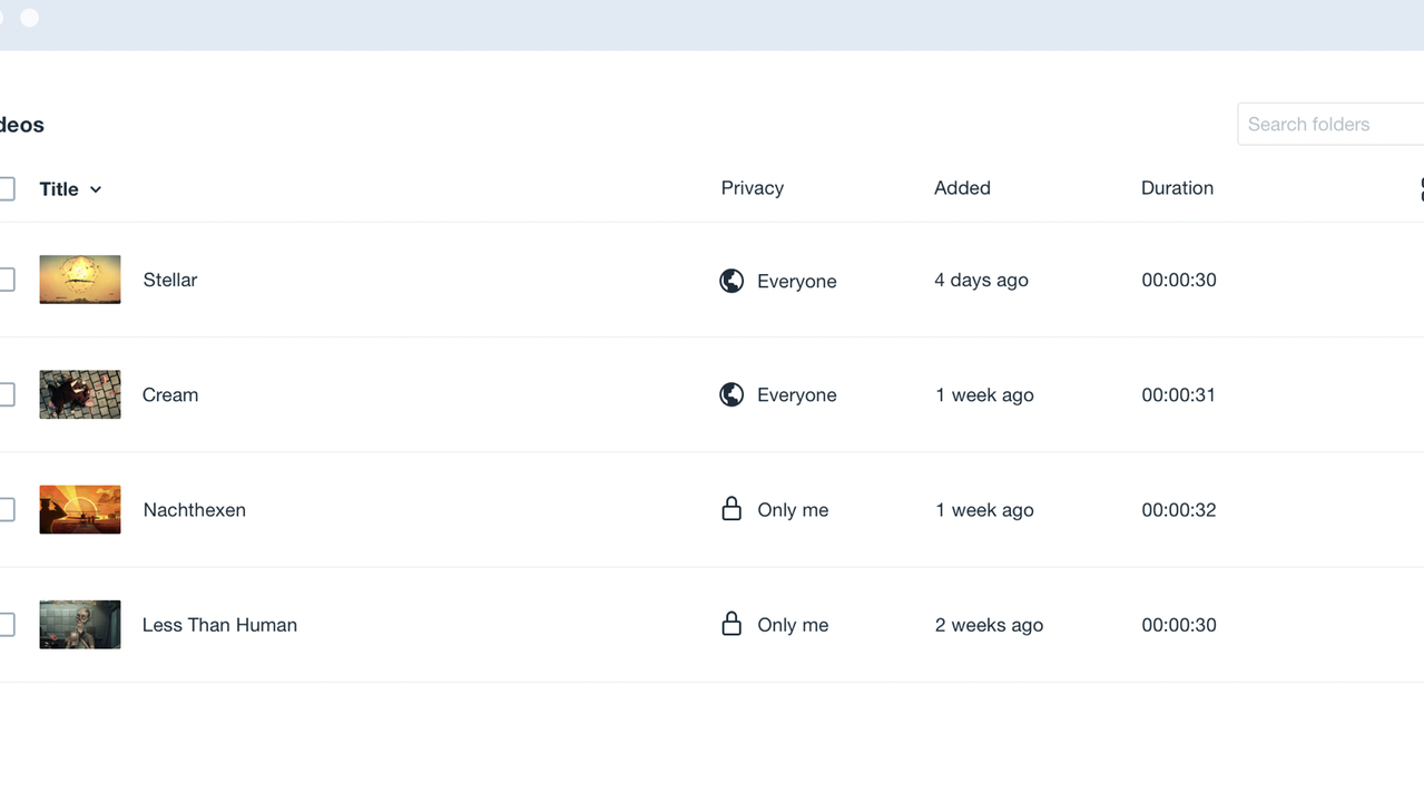 Organize and manage your videos beautifully