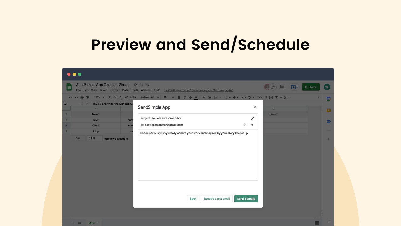 SendSimple App