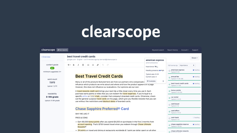 Clearscope