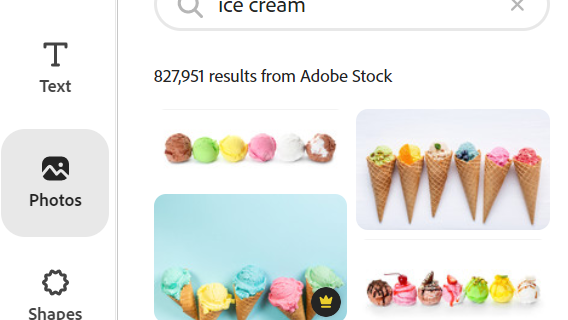 Browse photos