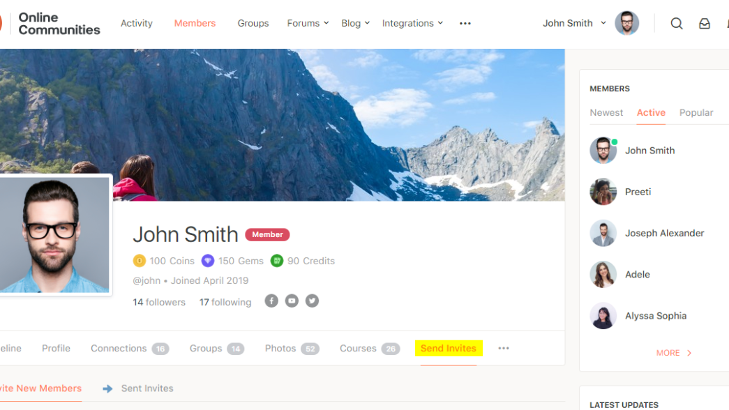 Make profiles for students
