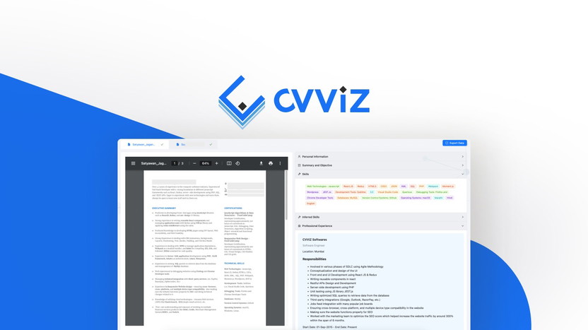 Cvviz Review: Unleashing the Future of Efficient Hiring