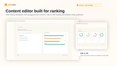 Real-time optimization scorecard reaching 91/100 before publishing. thumbnail