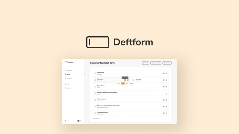 Deftform