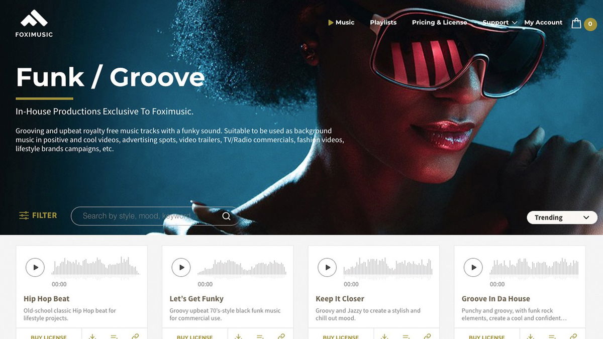 Hand-curated music collections