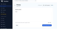 Sign contract and documents thumbnail