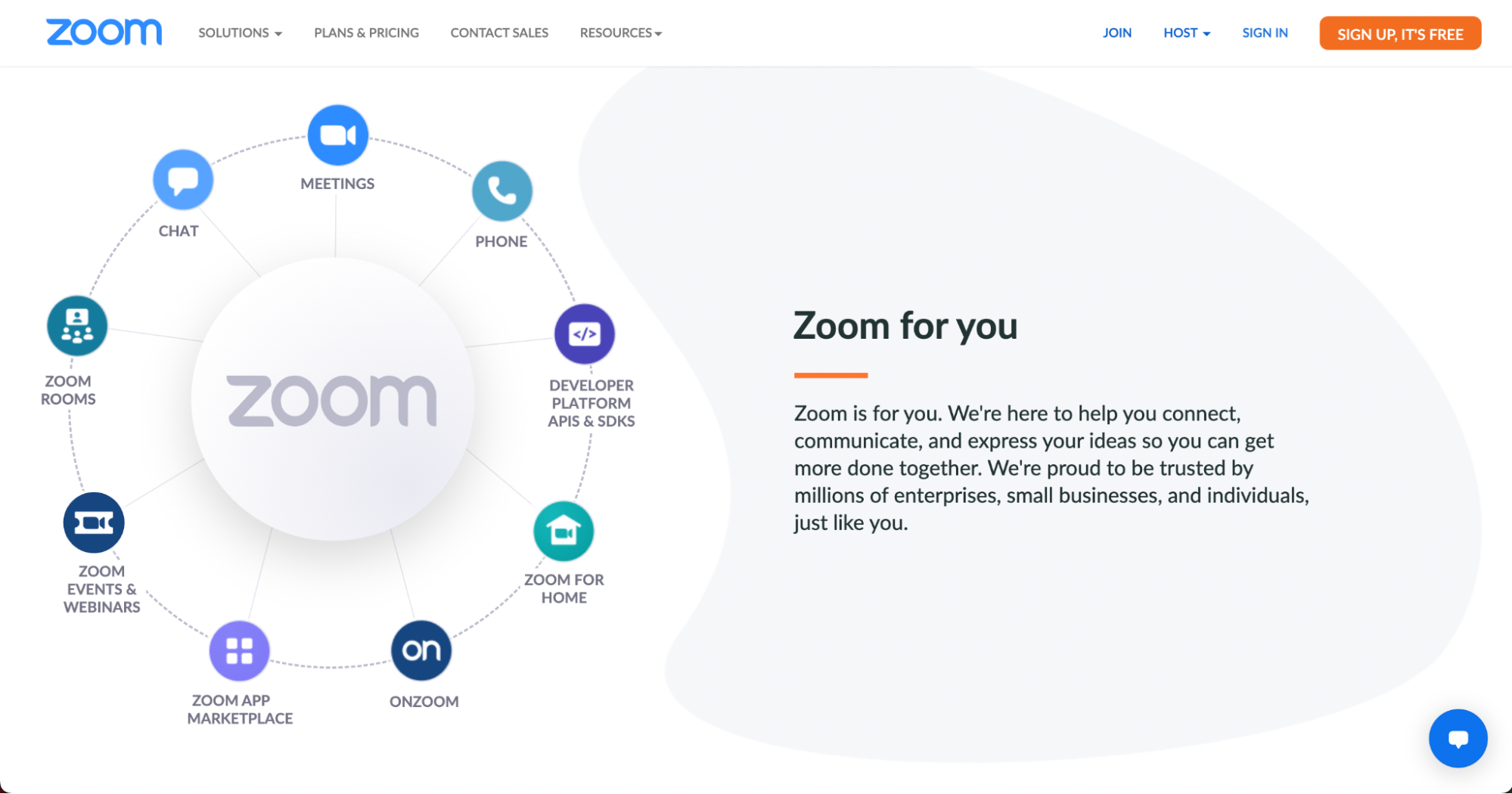Create and communicate with Zoom