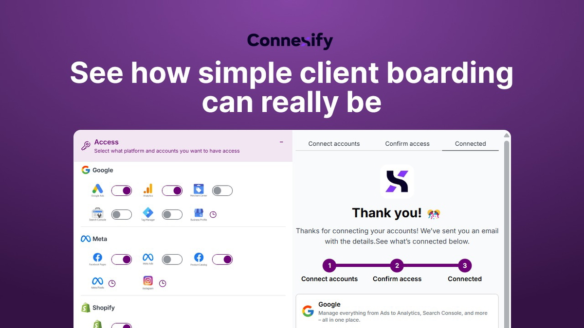 Enjoy a done-for-you workflow
