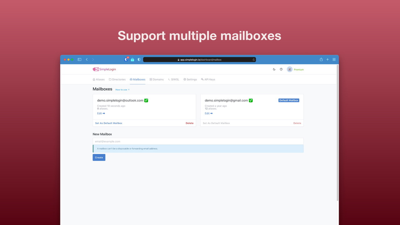 SimpleLogin Lifetime