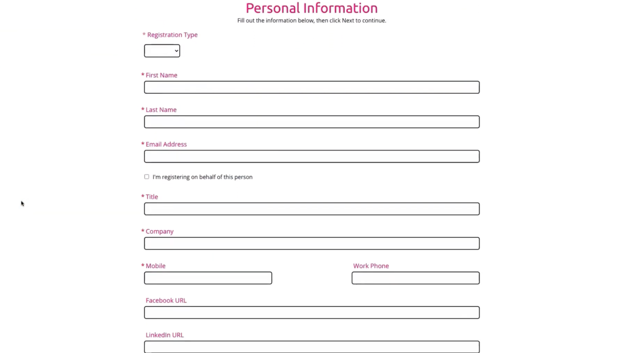 Create custom registration processes