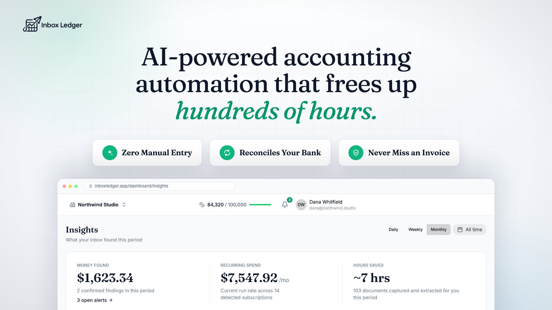 Inbox Ledger
