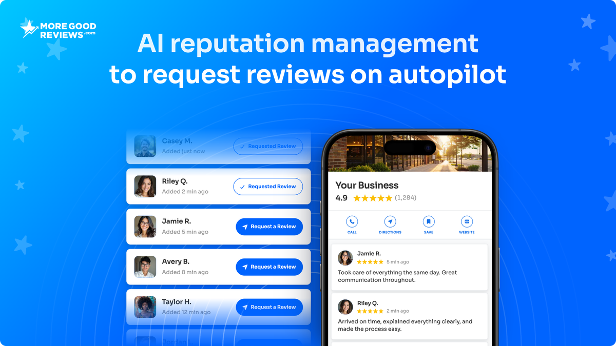 Get reviews on autopilot