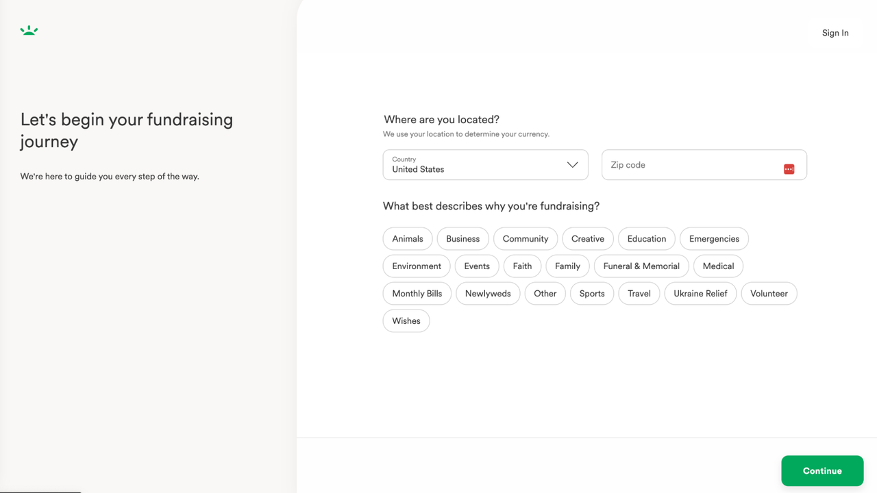 View of GoFundMe - Raise funds for important causes | AppSumo