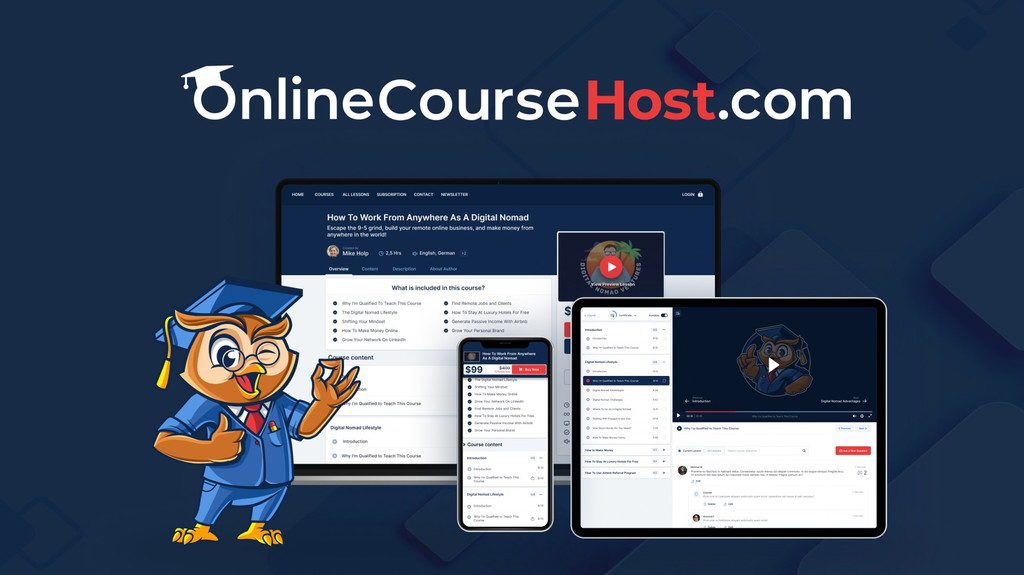 Online Course Host logo