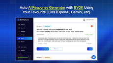 Effortlessly generate custom AI-responses with one click. thumbnail