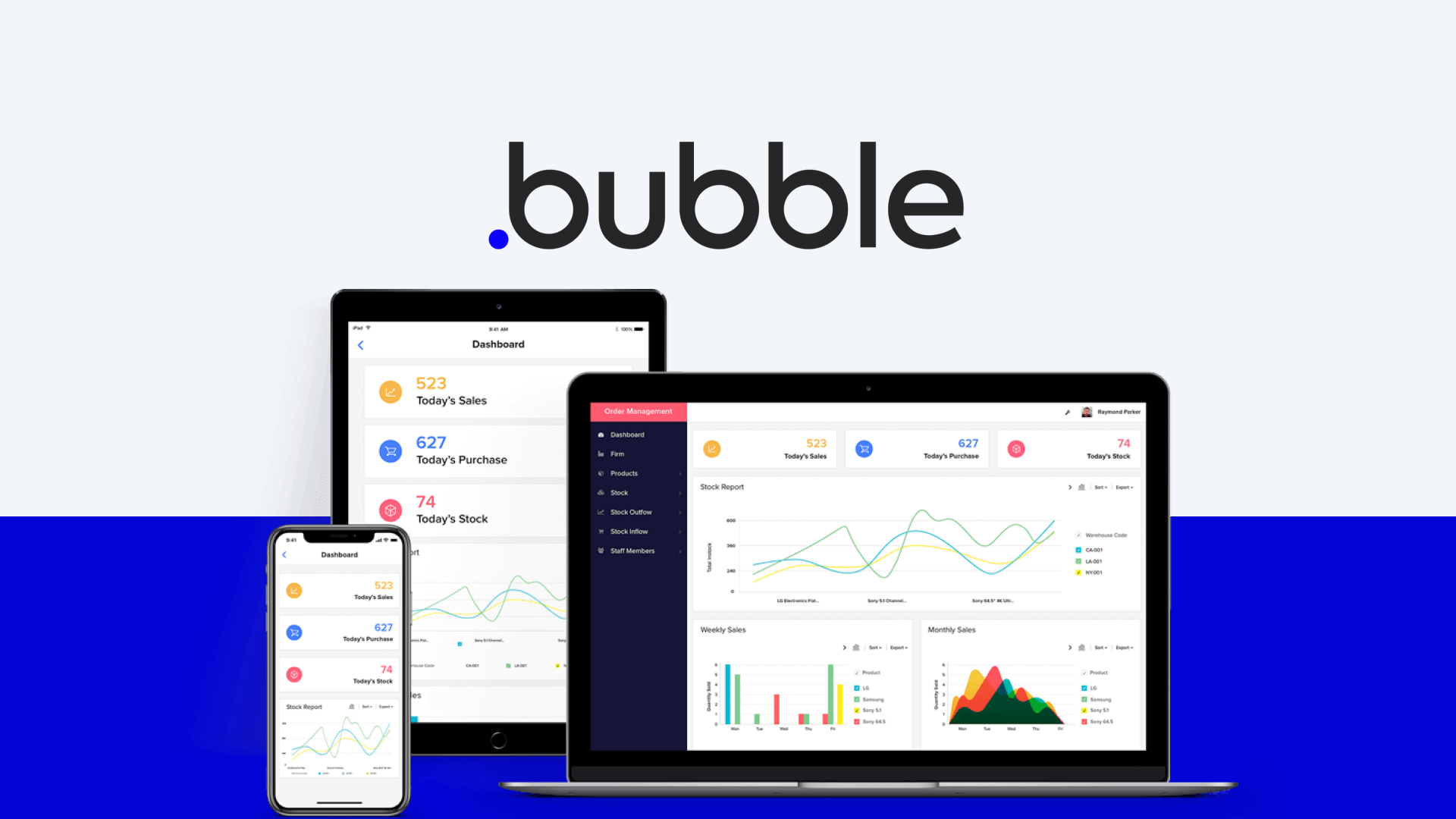 bubble web app builder