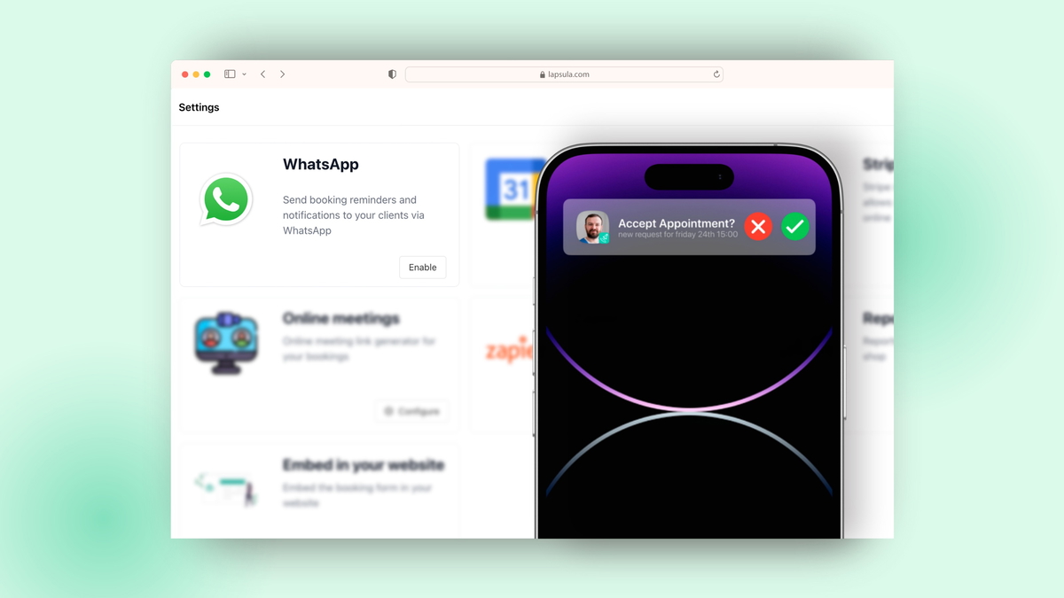 Get instant booking notifications and manage your business on the go with our powerful mobile apps.