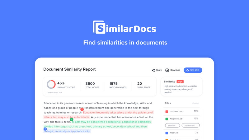 SimilarDocs